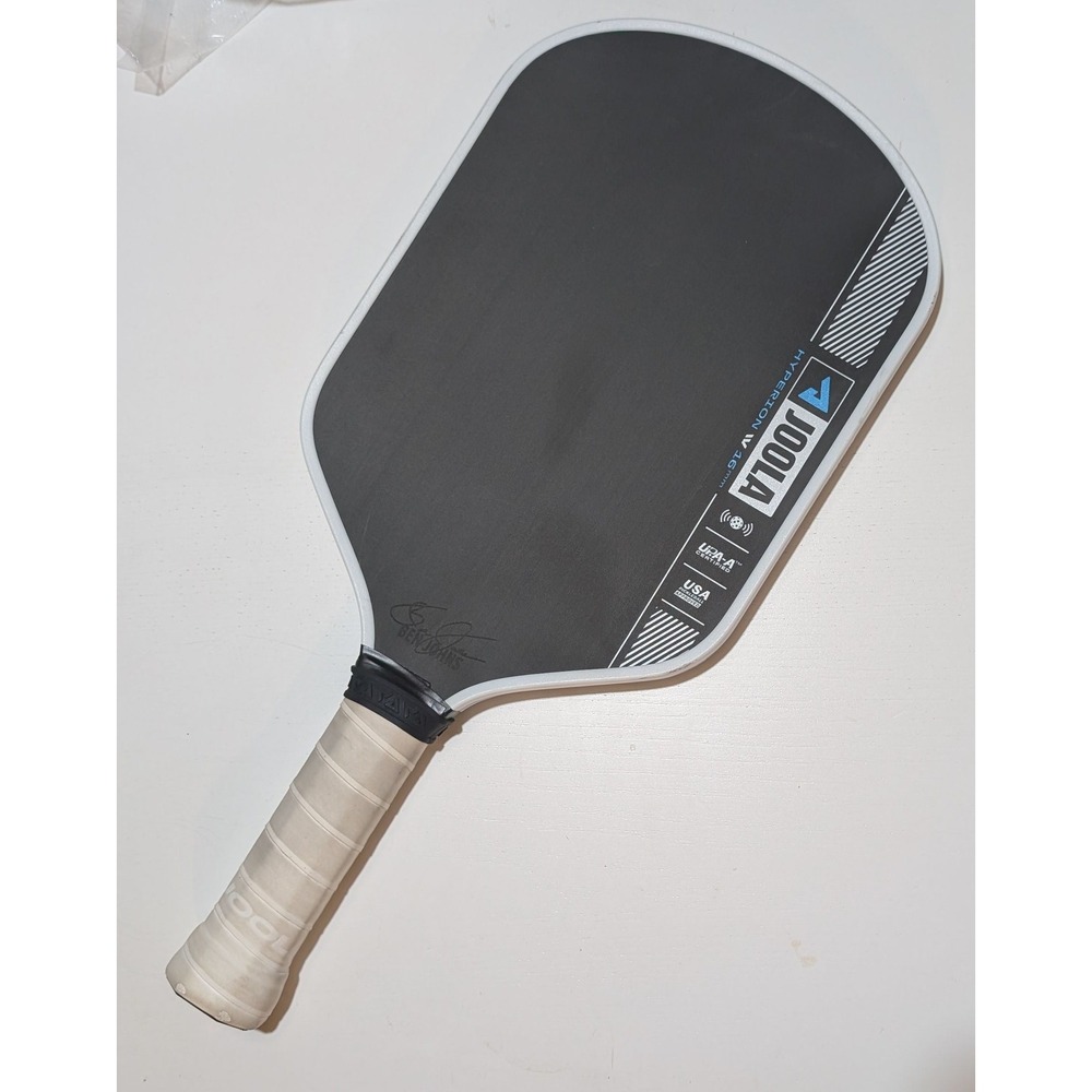 JOOLA Ben Johns Hyperion C2 16mm Pickleball Paddle Black White USAPA Approved